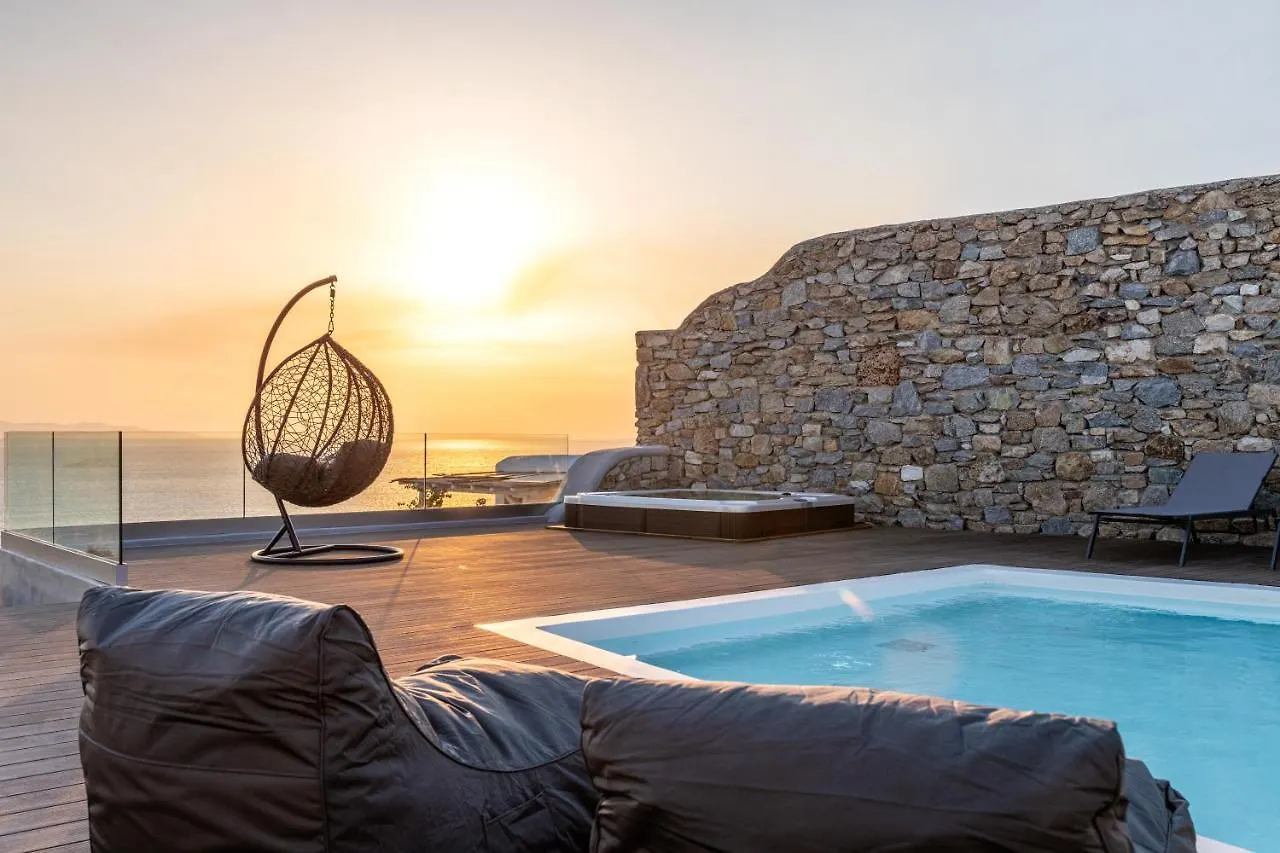 Villa In Mykonos - 6 Bedroom - 1Km From Mykonos Town - Infinity Pool - Sunset View Ελλάδα