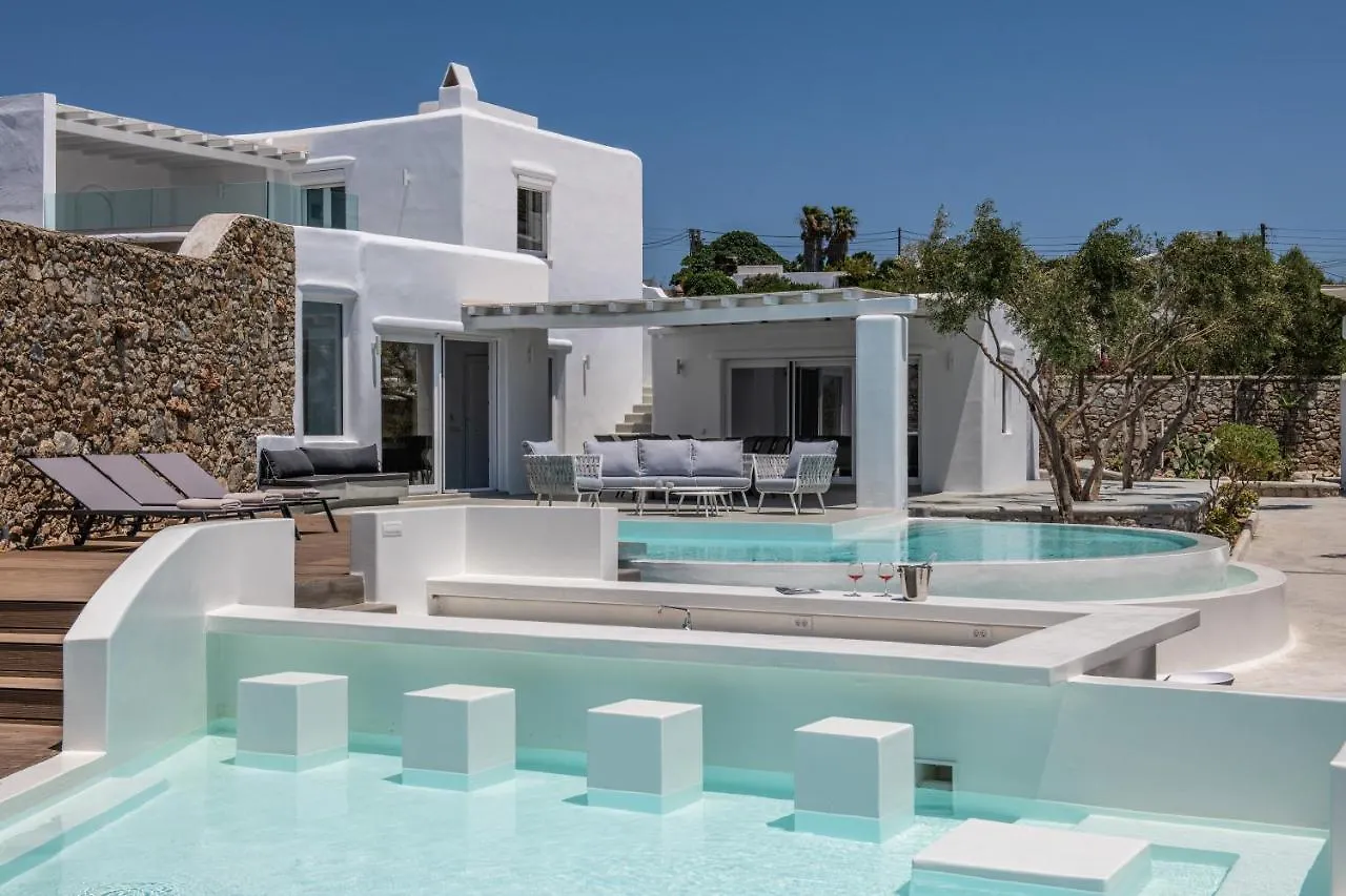 Villa In Mykonos - 6 Bedroom - 1Km From Mykonos Town - Infinity Pool - Sunset View