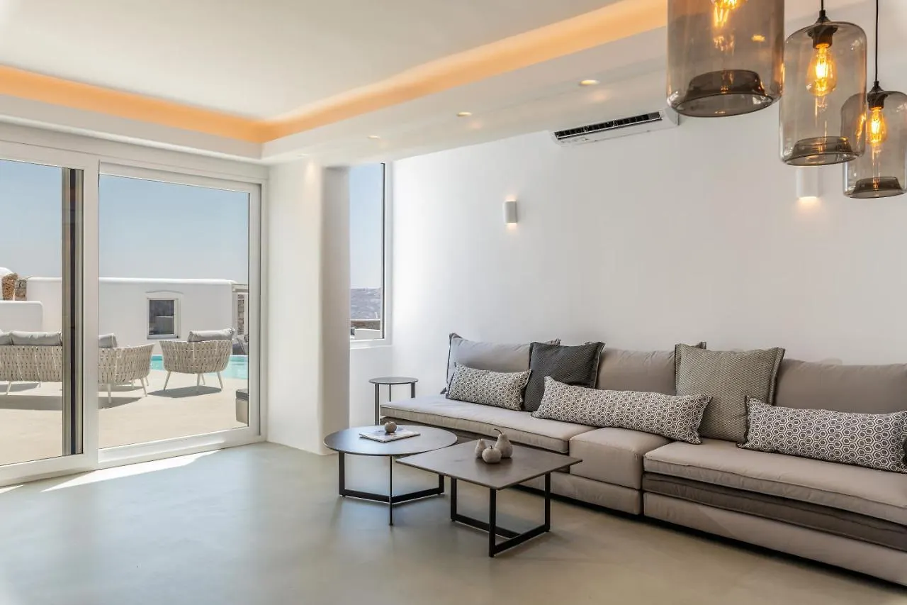 Villa In Mykonos - 6 Bedroom - 1Km From Mykonos Town - Infinity Pool - Sunset View